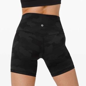 lululemon camo align leggings, 6”